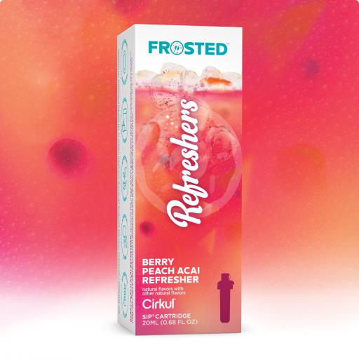 Frosted Berry Peach Acai Refresher O3G