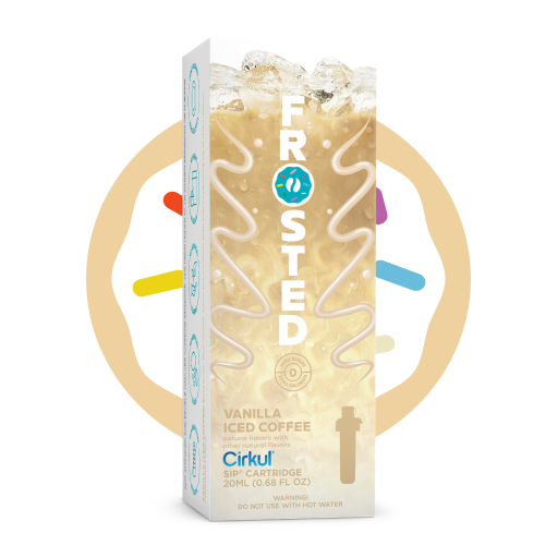 Frosted Vanilla Iced Coffee I57