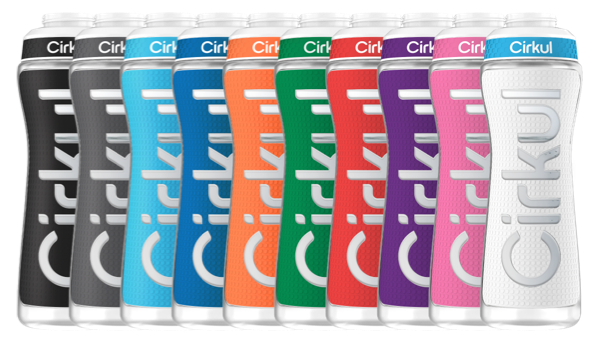 22oz. Grip Squeeze Plastic Bottle & Sport Lid LBB