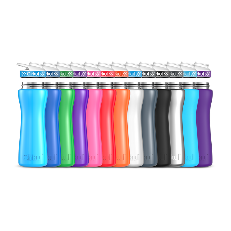 22oz. Stainless Steel Bottle & Comfort Grip Lid OT1