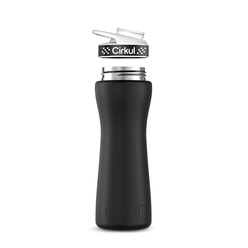 22oz. Stainless Steel Bottle & Comfort Grip Lid OT1