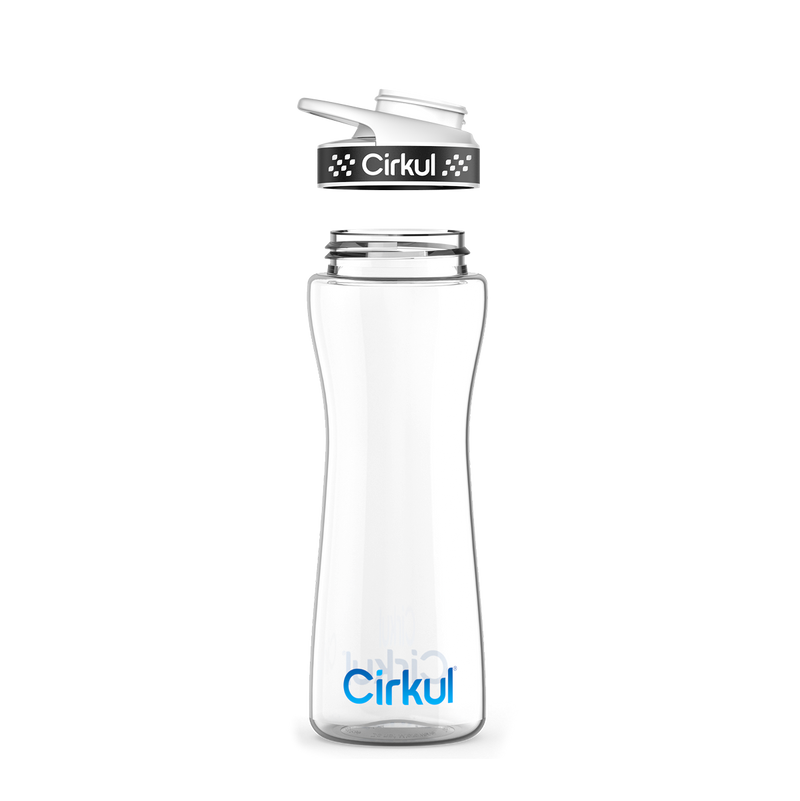 22oz. Plastic Bottle & Comfort Grip Lid B31