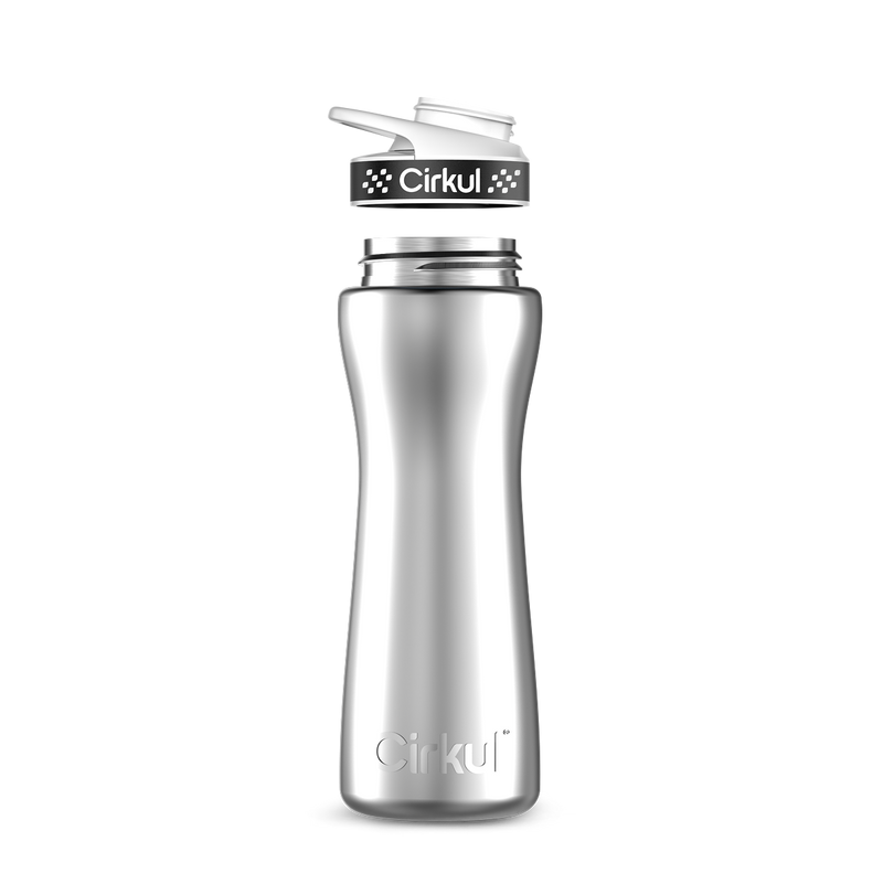 22oz. Stainless Steel Bottle & Comfort Grip Lid OT1