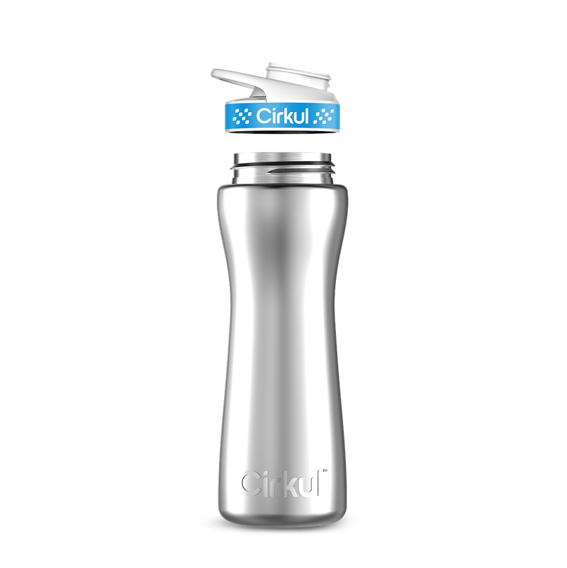 22oz. Stainless Steel Bottle & Comfort Grip Lid OT1