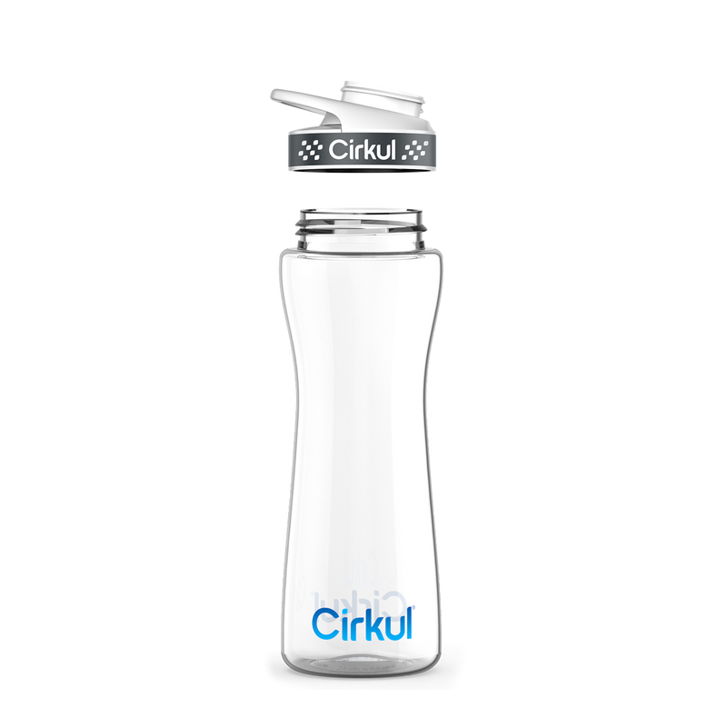 22oz. Plastic Bottle & Comfort Grip Lid B31