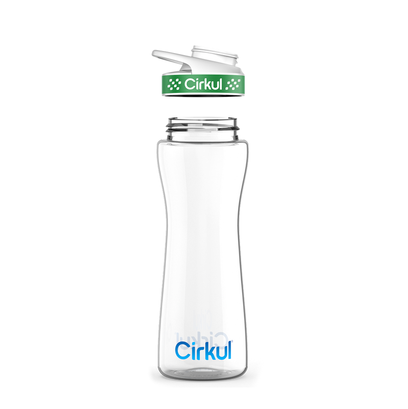 22oz. Plastic Bottle & Comfort Grip Lid B31
