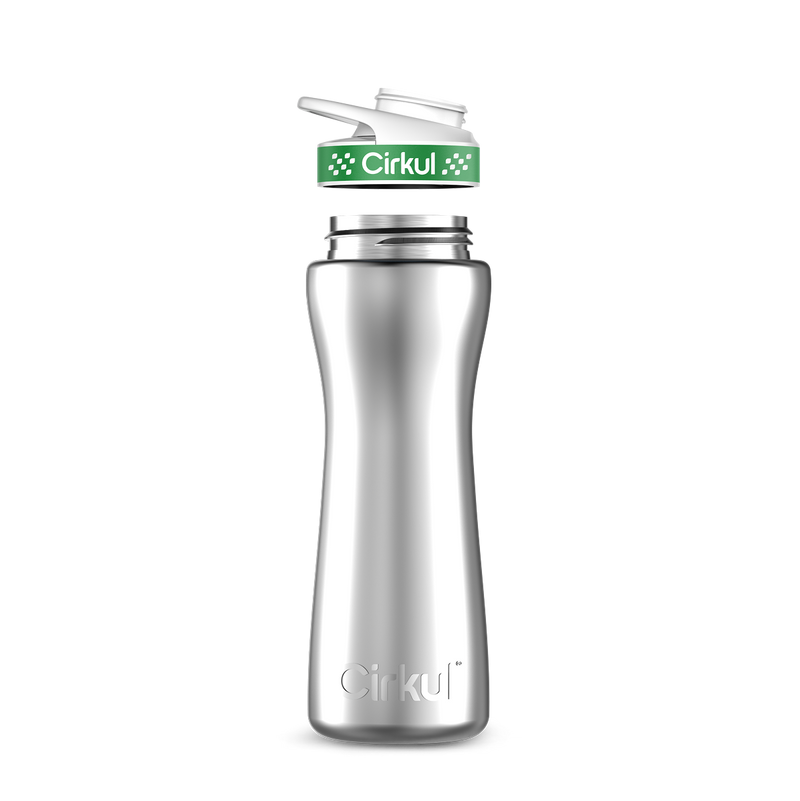 22oz. Stainless Steel Bottle & Comfort Grip Lid OT1