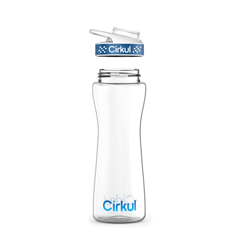 22oz. Plastic Bottle & Comfort Grip Lid B31