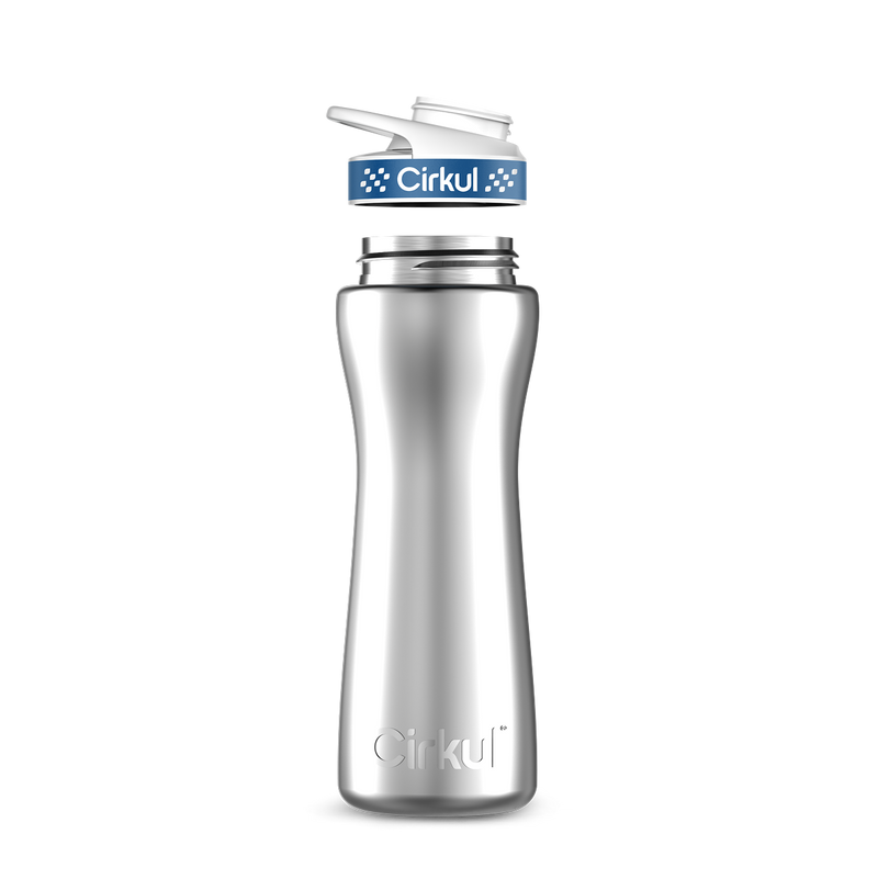22oz. Stainless Steel Bottle & Comfort Grip Lid OT1