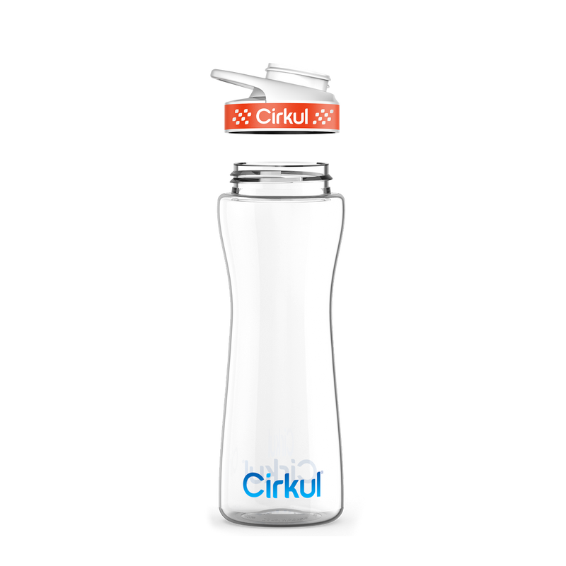 22oz. Plastic Bottle & Comfort Grip Lid B31