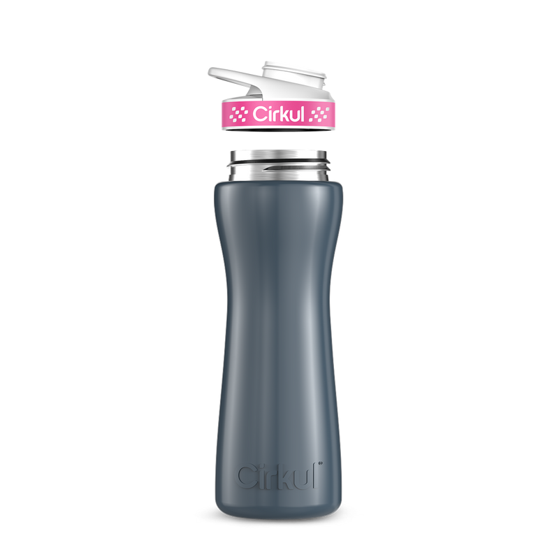 22oz. Stainless Steel Bottle & Comfort Grip Lid OT1