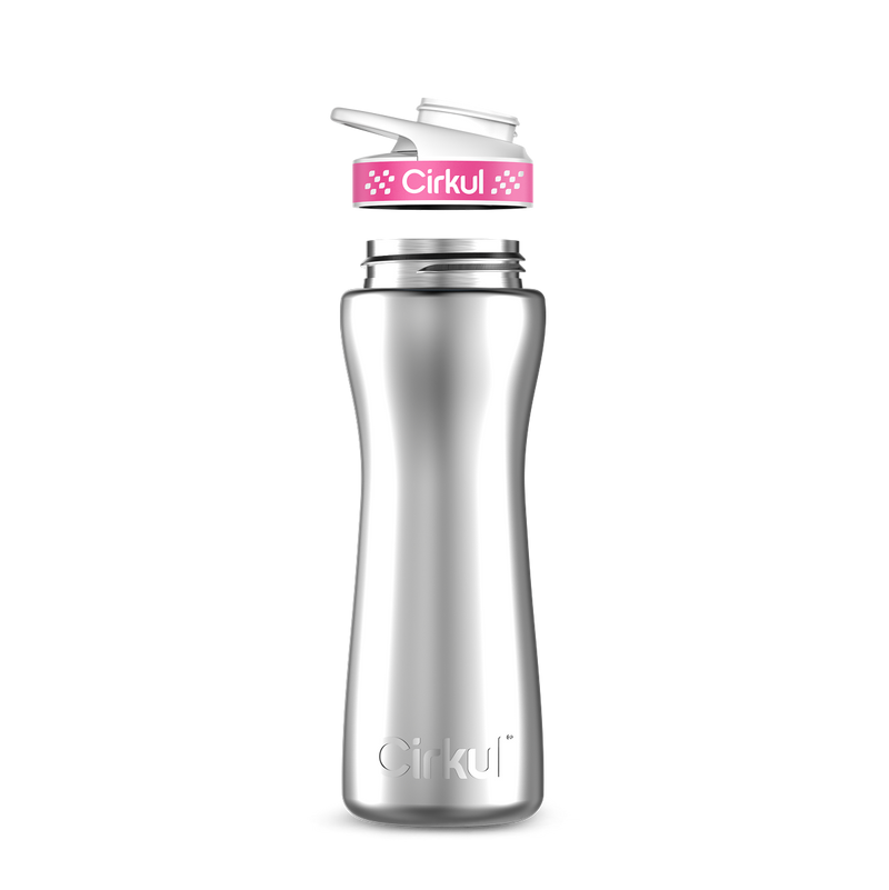22oz. Stainless Steel Bottle & Comfort Grip Lid OT1