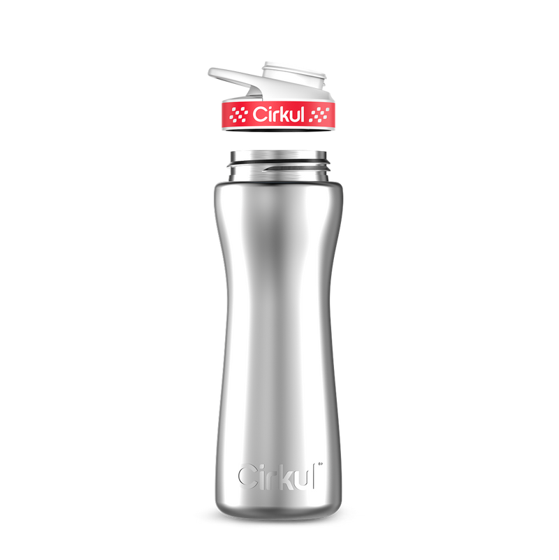22oz. Stainless Steel Bottle & Comfort Grip Lid OT1