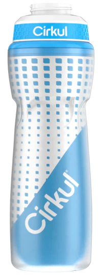 22oz. Insulated Squeeze Plastic Bottle & Sport Lid F81