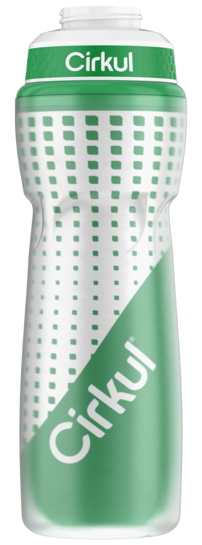 22oz. Insulated Squeeze Plastic Bottle & Sport Lid F81
