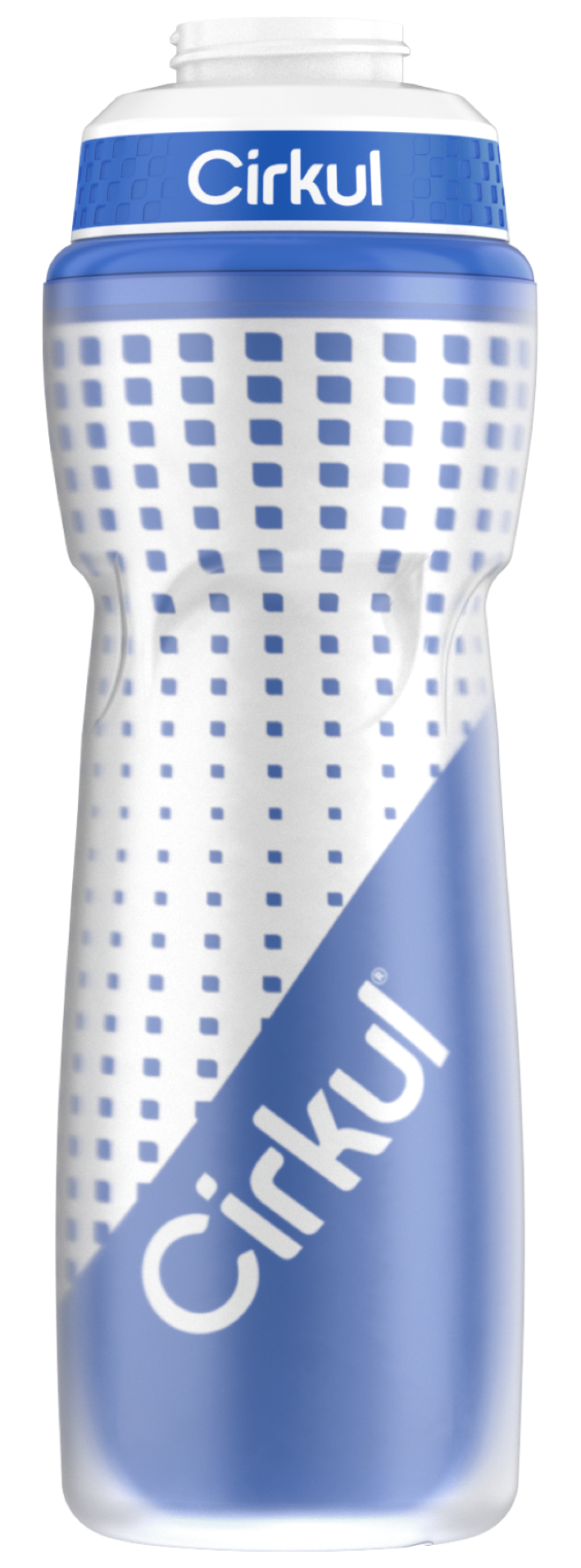 22oz. Insulated Squeeze Plastic Bottle & Sport Lid F81