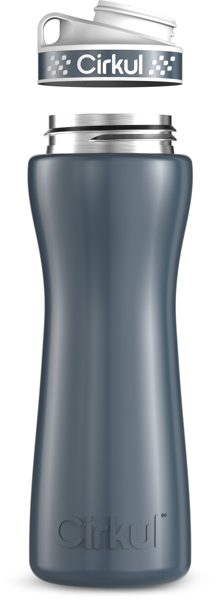 Custom 22oz. Stainless Steel Bottle & Comfort Grip Lid H4S