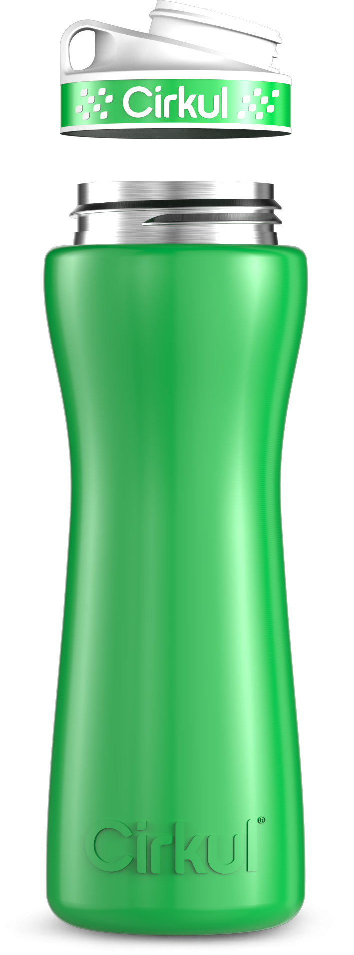 Custom 22oz. Stainless Steel Bottle & Comfort Grip Lid H4S