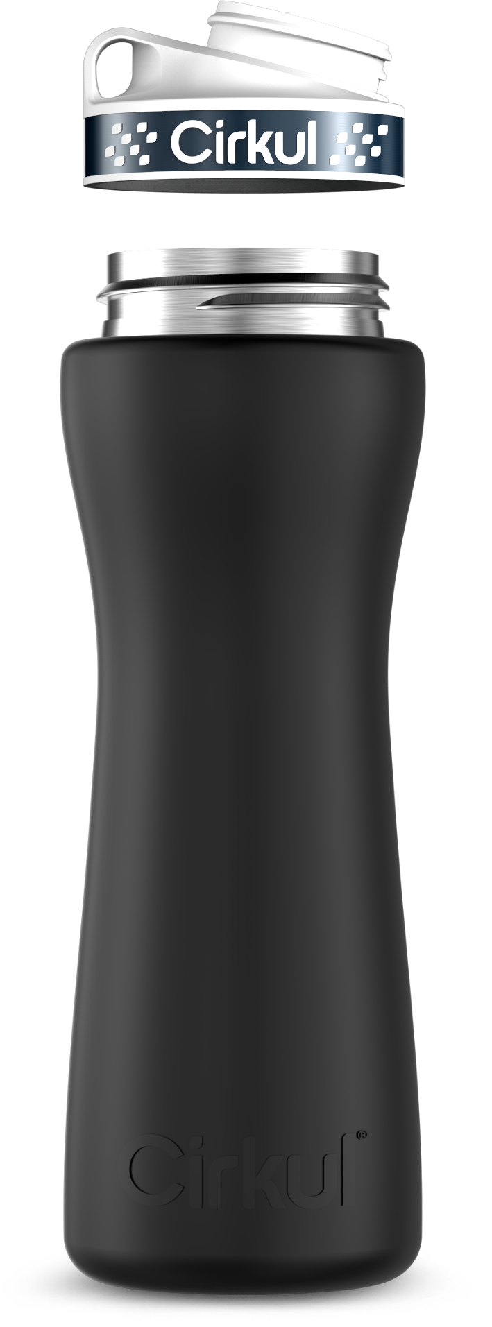 Custom 22oz. Stainless Steel Bottle & Comfort Grip Lid H4S