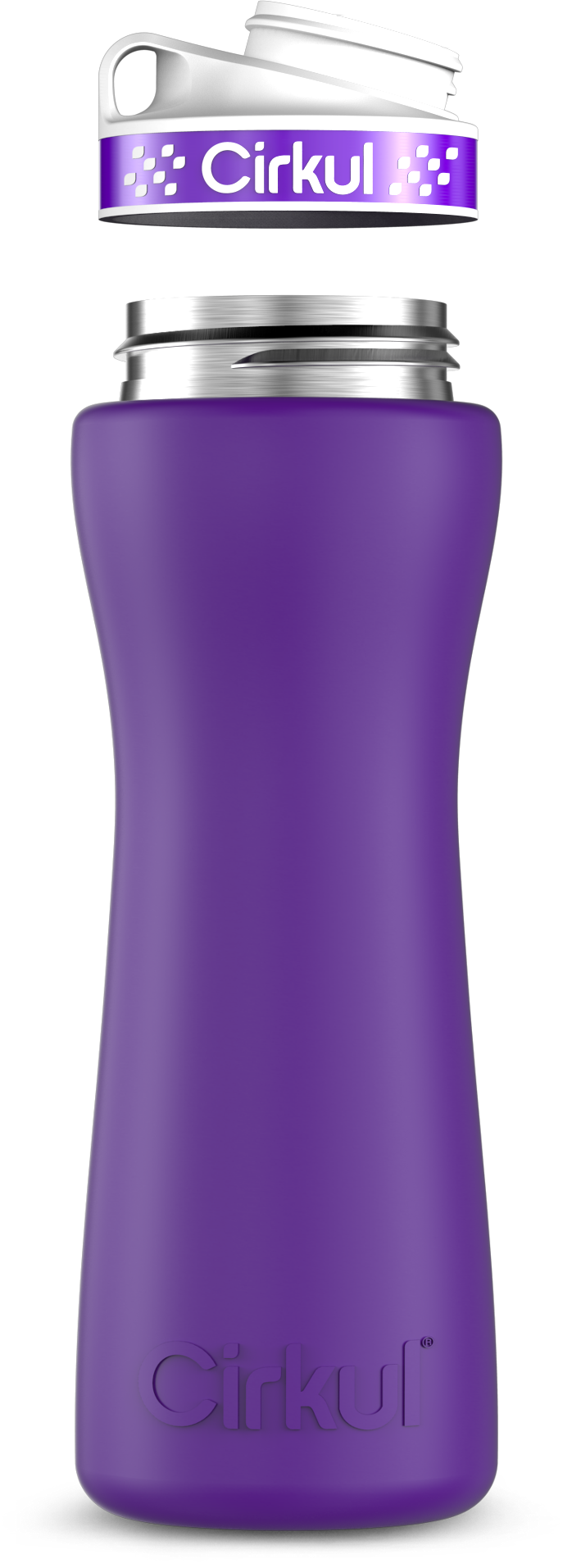 Custom 22oz. Stainless Steel Bottle & Comfort Grip Lid H4S