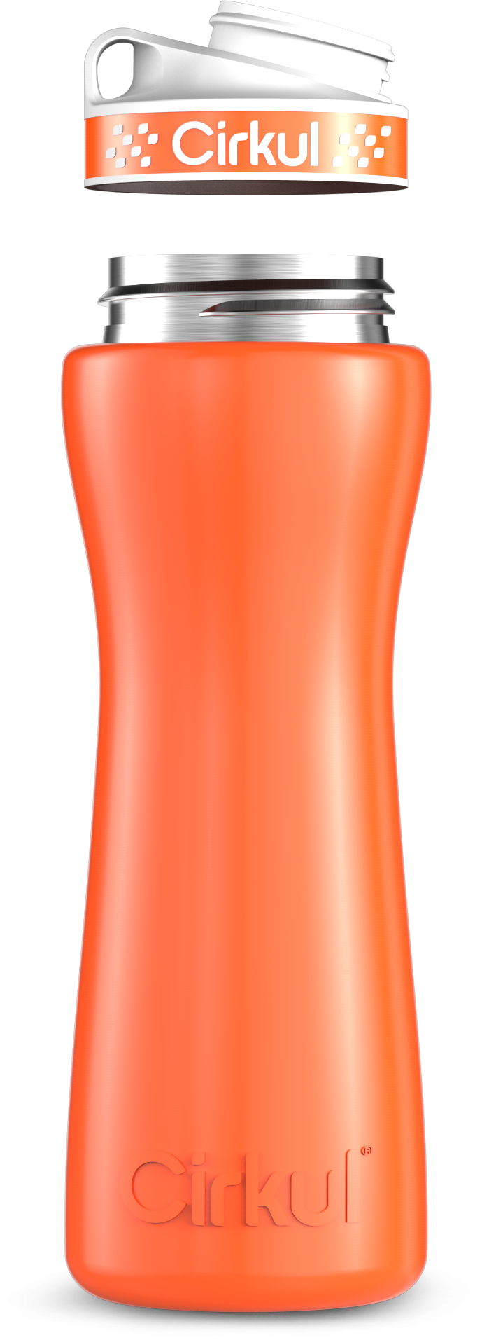 Custom 22oz. Stainless Steel Bottle & Comfort Grip Lid H4S
