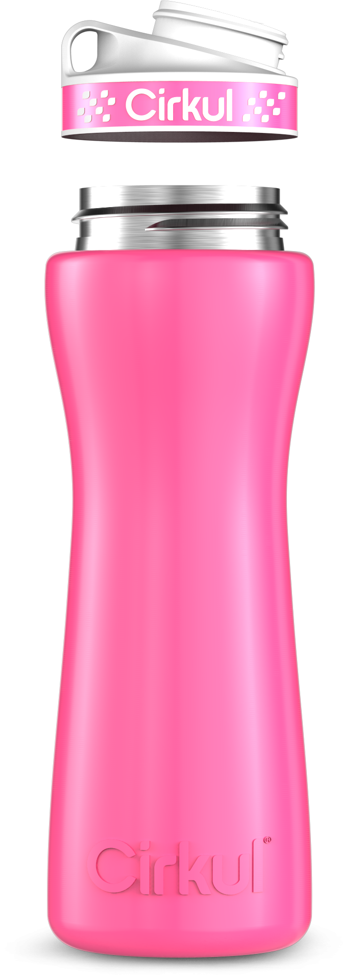 Custom 22oz. Stainless Steel Bottle & Comfort Grip Lid H4S