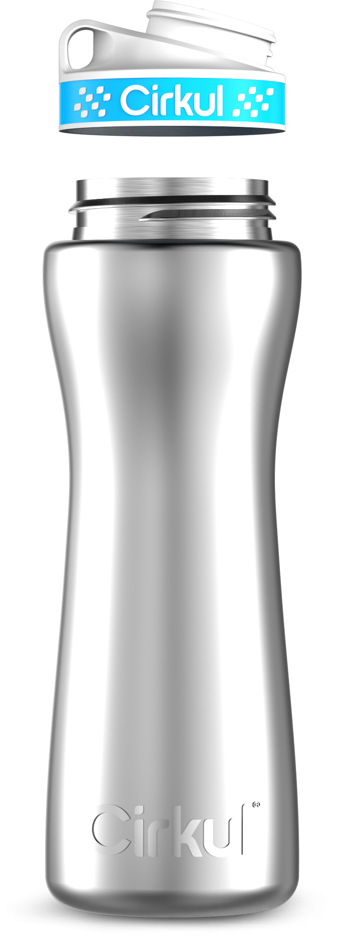 Custom 22oz. Stainless Steel Bottle & Comfort Grip Lid H4S