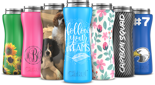 Custom 22oz. Stainless Steel Bottle & Comfort Grip Lid H4S